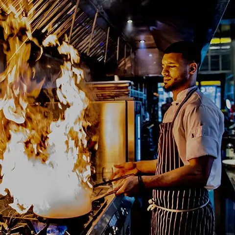 Aymen Lahdiri, Senior Soux Chef at Ponti's Italian Kitchen, Fox Valley, Sheffield